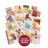 Fancy Floral Postcard Pad By Hunkydory