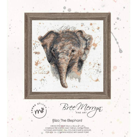 Eliza The Elephant Counted Cross Stitch Kit Bree Merryn By My Cross Stitch BMCS10