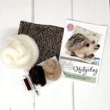 Baby Hedgehog Needle Felting Kit Crafting Kit The Crafty Kit Company CKC-NF-162