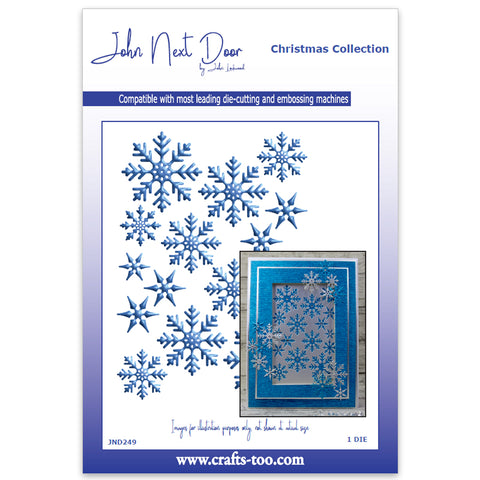 Baroque Snowflake Christmas Collection Die John Next Door By John Lockwood JND249