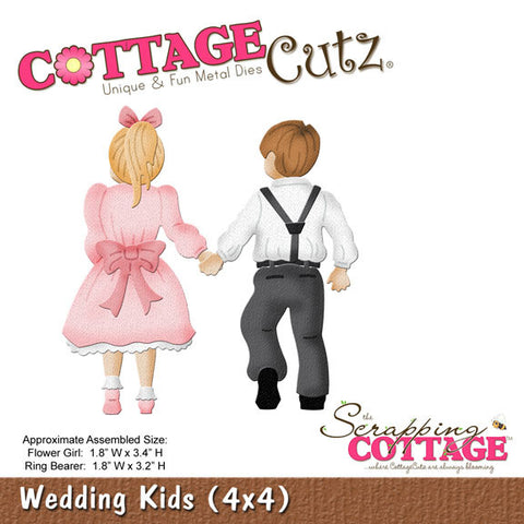 CottageCutz Dies - Wedding Kids (4x4)