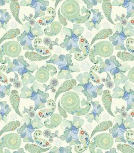 Turquoise Paisley Decoupage Paper 35 x 40cm pk 3 By Craft Consortium CCDECP016