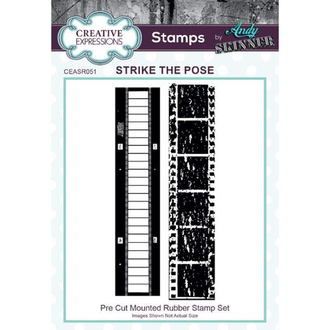 Strike The Pose Stamps By Andy Skinner For Creative Expressions CEASR051