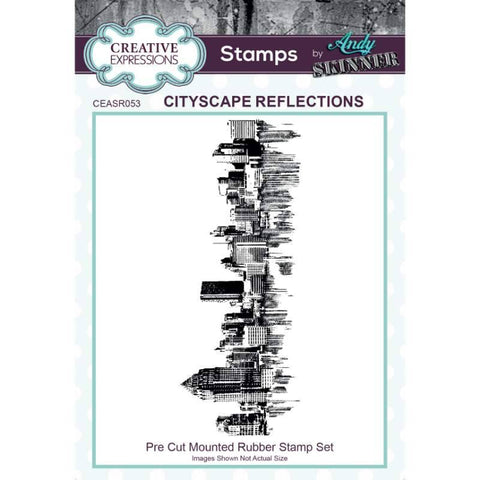 Cityscape Reflection Stamp By Andy Skinner For Creative Expressions CEASR053