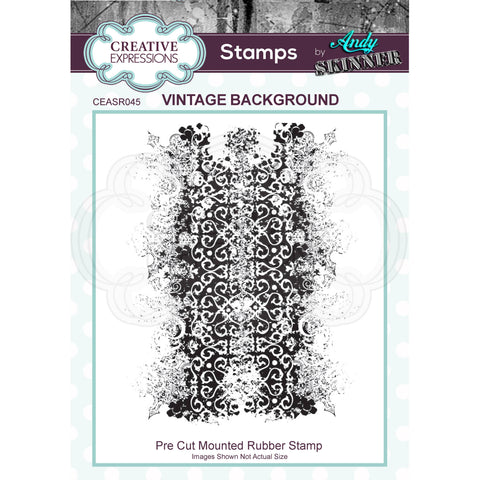 Vintage Background Stamp By Andy Skinner For Creative Expressions CEASR045