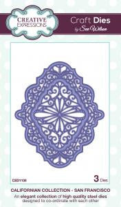 San Francisco Californian Collection Dies By Sue Wilson Creative Expressions CED1108