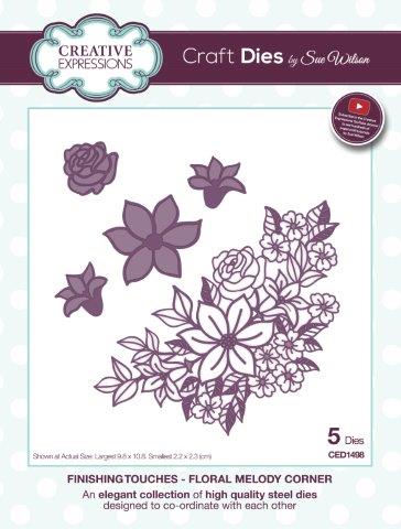 Melody Corner Finishing Touches Collection By Sue Wilson Creative Expressions CED1498