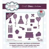 Birthday Accessories Finishing Touches Collection By Sue Wilson Creative Expressions CED1542