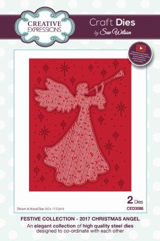 2017 Christmas Angel Festive Collection by Sue Wilson Creative Expressions CED3088