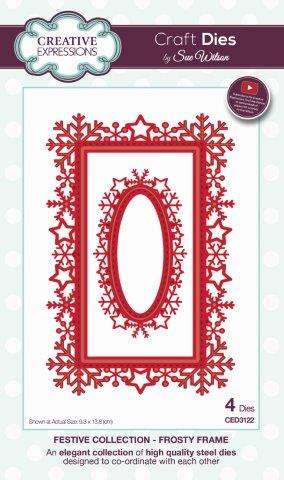 Frosty Frame Festive Collection Die Sue Wilson Creative Expressions CED3122