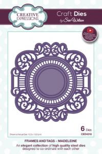Medeleine Frames and Tags Dies Sue Wilson Creative Expressions CED4318