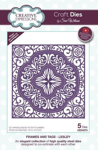Lesley Frames and Tags Collection By Sue Wilson Creative Expressions CED4373