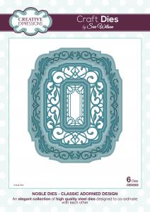 Classic Adorned Design Noble Collection Dies By Sue Wilson Creative Expressions CED5505