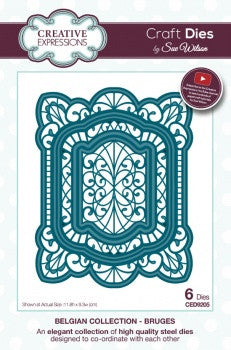 Bruges Belgian Collection Dies By Sue Wilson Creative Expressions CED9205