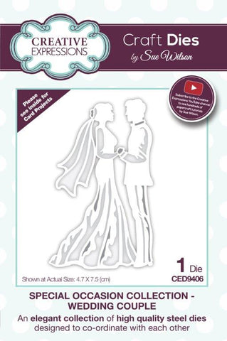 Wedding Couple Special Occasion Collection By Sue Wilson Creative Expressions CED9406