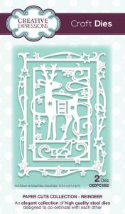 Reindeer Paper Cuts Collection Craft Die By Sue Wilson Creative Expressions CEDPC1002