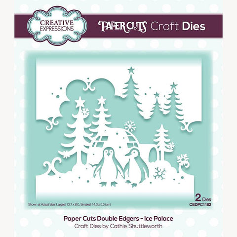 Ice Palace Paper Cuts Double Edger Craft Die By Cathie Shuttleworth Creative Expressions CEDPC1182