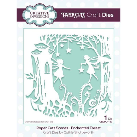 Enchanted Forest Paper Cuts Collection Craft Die By Cathie Shuttleworth Creative Expressions CEDPC1189