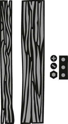 Wood Planks Creatables Die Cutting Marianne Design CR1348