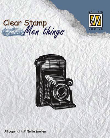 Camera Clear Stamps Men Things Nellie Snellen CSMT001