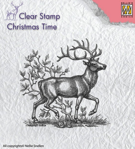 Nellie Snellen Clear Stamps - Reindeer Ref: CT020