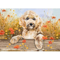 Cockapoo View 1000 Piece Jigsaw Puzzle Pollyanna Pickering By Otter House 75833