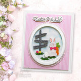 Easter Bunny Necessities Die Sue Wilson Creative Expressions Cutting CED23061