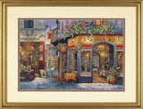 European Bistro The Gold Collection Counted Cross Stitch Kit By Dimensions 35224