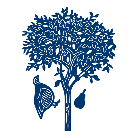 Partridge In A Pear Tree By Tattered Lace D867