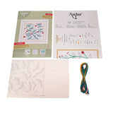 Pimpernel Half Lined Printed Fabric Cross Stitch Kit Dee Hardwicke By Anchor DEE201
