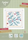 Pimpernel Half Lined Printed Fabric Cross Stitch Kit Dee Hardwicke By Anchor DEE201