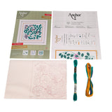Hedgerow Berries Half Lined Printed Fabric Cross Stitch Kit Dee Hardwicke By Anchor DEE202
