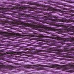 Purple - 327 DMC Mouliné Stranded Cotton Embroidery Tread By DMC