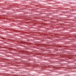 Pink - 3806 DMC Mouliné Stranded Cotton Embroidery Tread By DMC