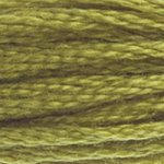 Green - 733 DMC Mouliné Stranded Cotton Embroidery Tread By DMC