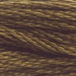 Brown 869 DMC Mouliné Stranded Cotton Embroidery Tread By DMC