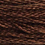 Brown 898 DMC Mouliné Stranded Cotton Embroidery Tread By DMC
