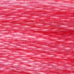 Pink - 956 DMC Mouliné Stranded Cotton Embroidery Tread By DMC