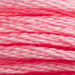 Pink - 957 DMC Mouliné Stranded Cotton Embroidery Tread By DMC