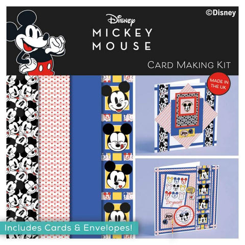 Micky Mouse Disney Classics Card Making Kit by Creative World of Crafts DYPOO27