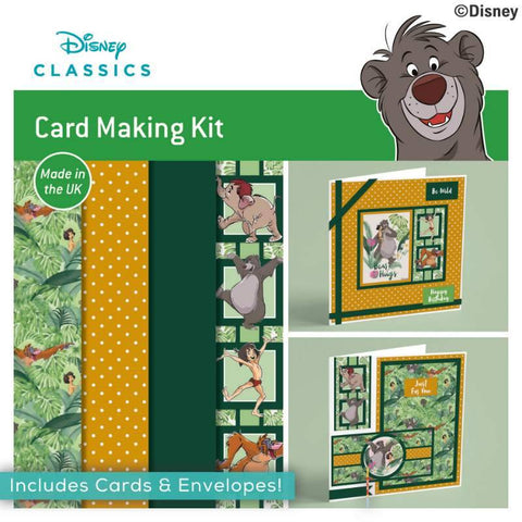 The Jungle Book Disney Classics Card Making Kit by Creative World of Crafts DYPOO30