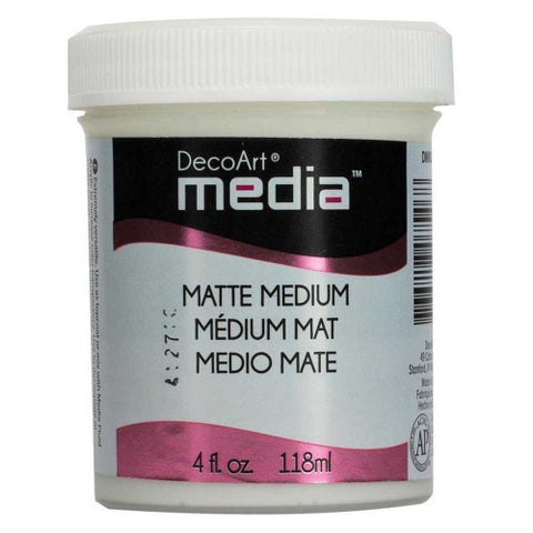 Matte Medium 4fl.oz DecoArt Media DMM20