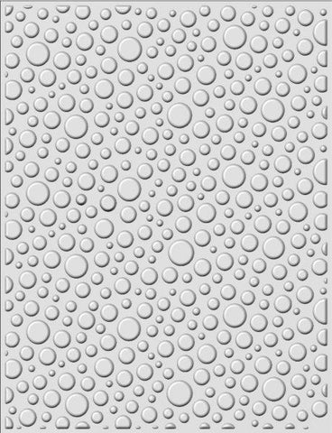 CE Embossing Folder 3D 5 3/4 x 7 1/2 Bubble Burst