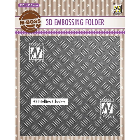 Stripe Pattern 1 Nellie Snellen Embossing Folder EF3D024