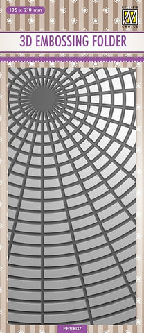 Sunshine Nellie Snellen Embossing Folder EF3D037