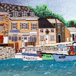 Padstow Harbour Counted Cross Stitch Kit By Emma Louise Art Stitch Design