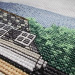 Padstow Harbour Counted Cross Stitch Kit By Emma Louise Art Stitch Design