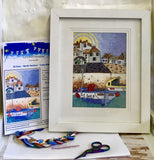 St. Ives North Harbour Counted Cross Stitch Kit By Emma Louise Art Stitch Design