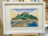 St. Michael's Mount Counted Cross Stitch Kit By Emma Louise Art Stitch Design