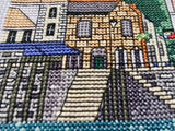 Mevagissey Harbour Counted Cross Stitch Kit By Emma Louise Art Stitch Design